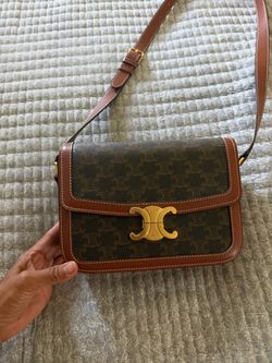 Brown Celine Shoulder Bag