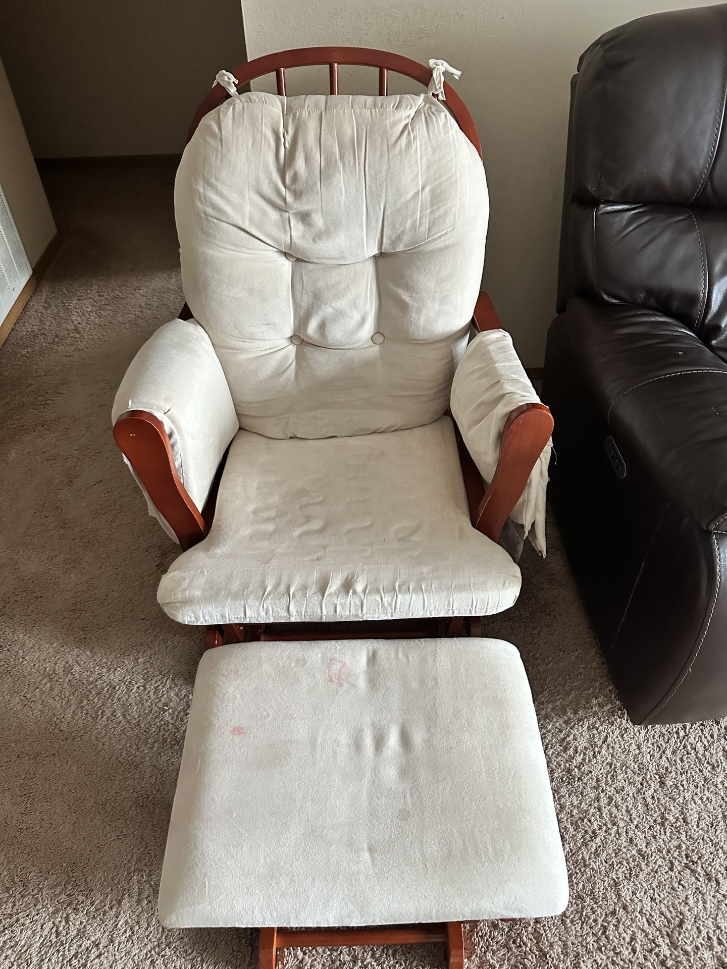 Rocking Chair And Ottoman