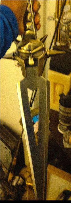Budk stainless still sword pakistan made ..