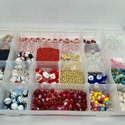 Holidays theme
Necklace and Bracelet beads $35 Obo