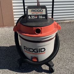 Ridgid wet and dry vacuum