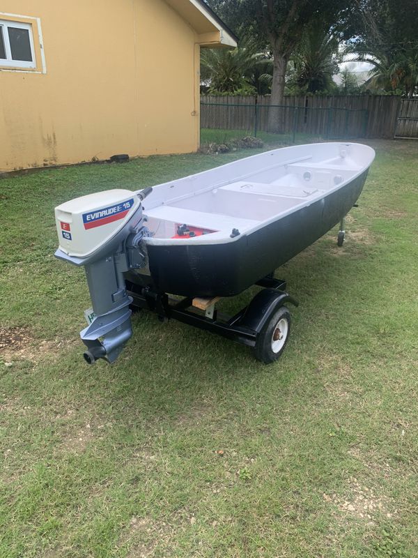 Fiberglass Skiff in Great Condition for Sale in Miami, FL OfferUp