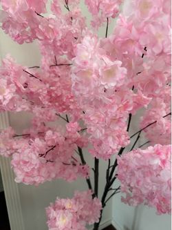 Beautiful pink 6.5 FT Artificial Cherry Blossom Tree with 900 Flowers