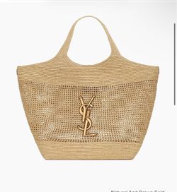 YSL tote beach bag