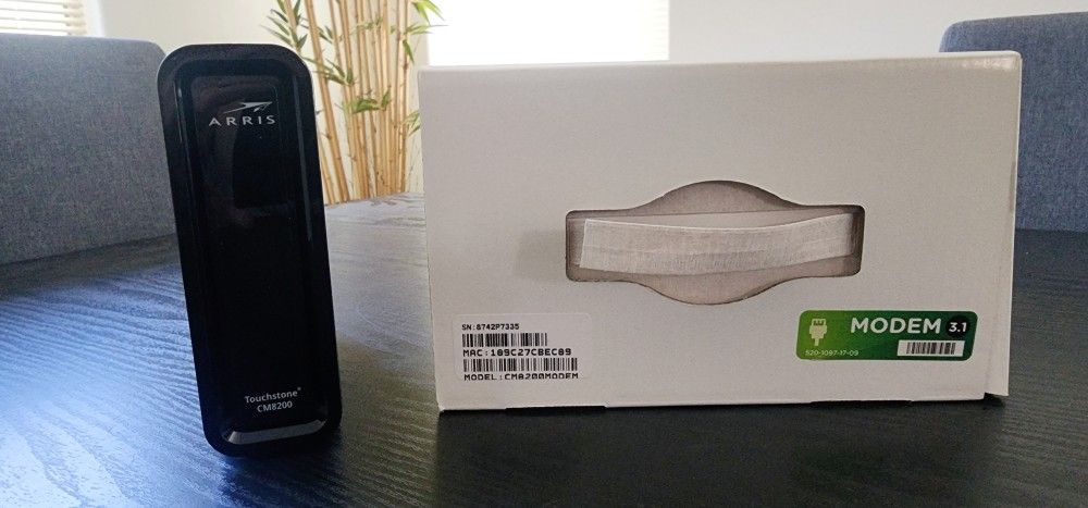 ARRIS TouchStone 3.1 Ultra Fast Cable Modem