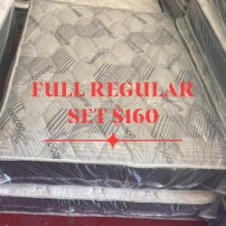 Full Regular Mattress Set 