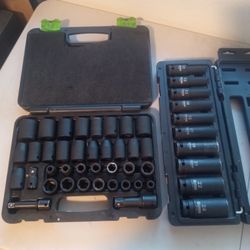Impact Socket Sets -Deep And Shallow