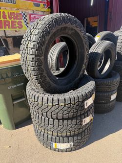 SET DE 4 LLANTAS NUEVAS GOODYEAR 285/70R17 - $950 YA INSTALADAS