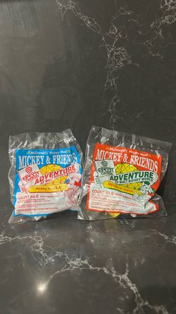 McDonald's Happy Meal Mickey & Friends Epcot Toys