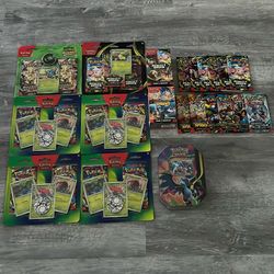 Selling Pokemon  3 & 2 Tech Sticker Pks, Booster bundles, Singles & Tin.