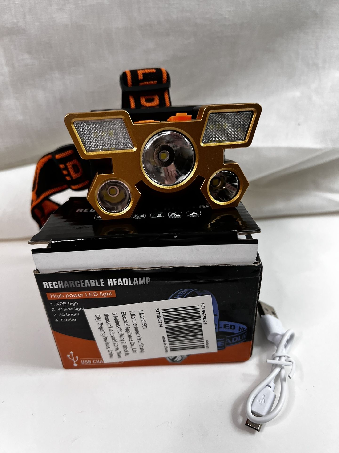 Rechargeable Head Lamp
