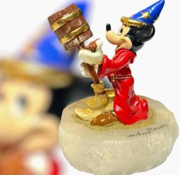 Ron Lee Disney Fantasia Sorcerer’s Apprentice Mickey LE 1245/2500 Signed 1993