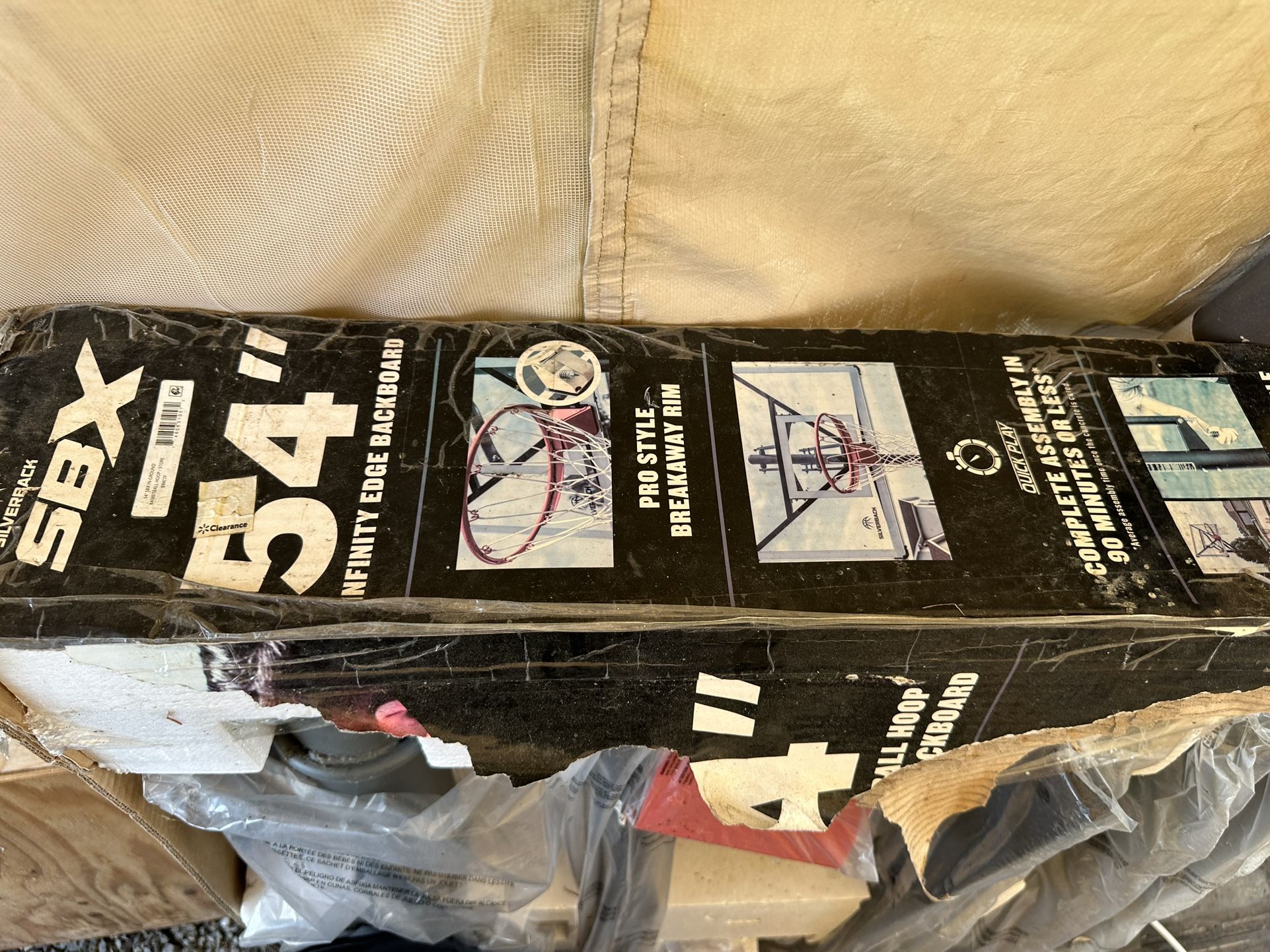 Inground Basketball hoop