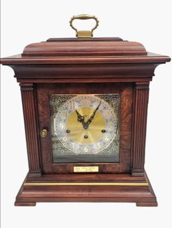 Howard Miller Thomas Tompion Mantel Clock & Key 612-436 WORKING 1050-020 W. Ger.