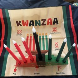 Brand New Kwanzaa Kinara Celebration Set