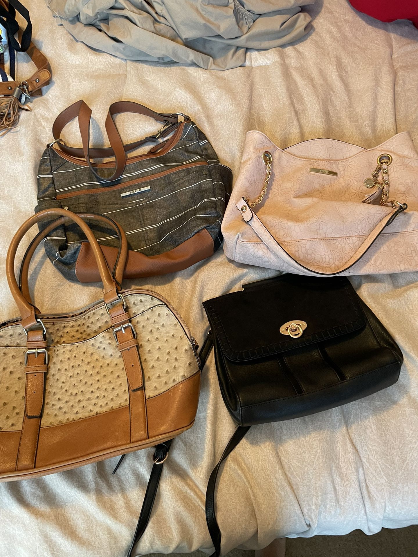 Assorted Purses And Wallets