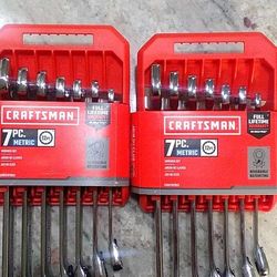 Craftsman Reversible Ratcheting End 7pc. Metric Wrench Set 