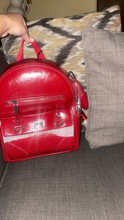 Red Mini Backpack 