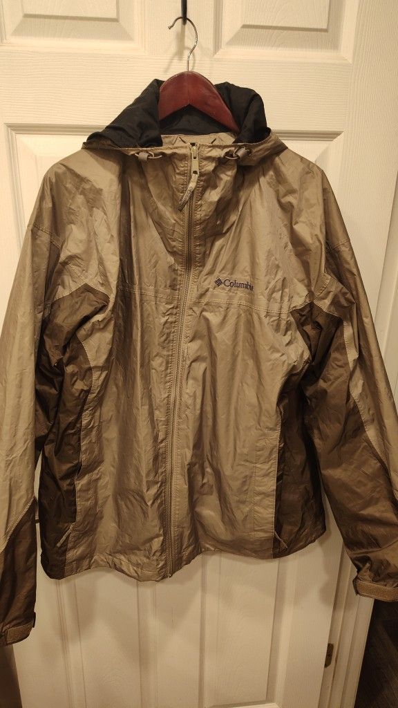 Columbia Waterproof Hiking Jacket Size XL