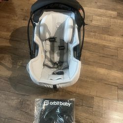 🚗 Orbit Baby G5+ Infant Car Seat – Sleek Black! ✨ Safe, Stylish, and Super Comfy for Your Little One!