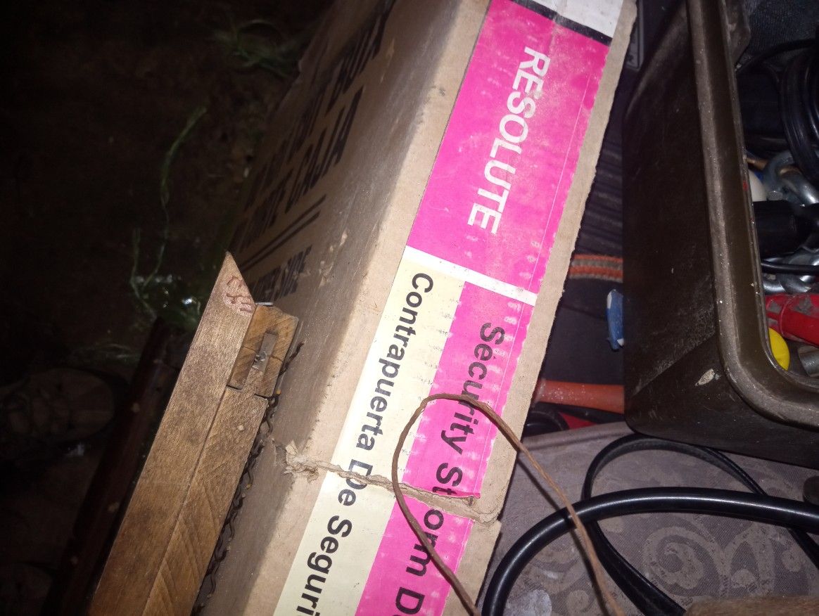 Brand Resolute Steel Security Door 30"X80"