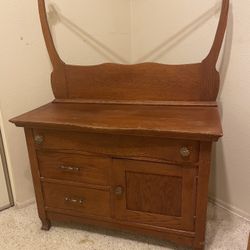 Antique Dry Sink Dresser 