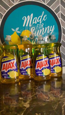 4-Ajax dish soap 28oz all for $10 price is firm