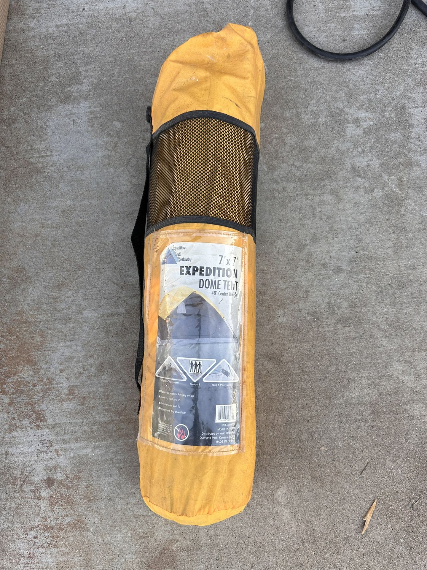 EXPEDITION Trail Authority 7’x7’ - 3 Person , Hiking Mountaineering Tent 