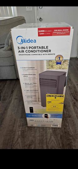 Midea Portable Air Conditioner 3in1 (Brand New)