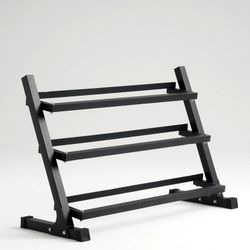 Mikolo 3 Tire Dumbbell Storage Rack Stand, 1500LBS Weight Capacity