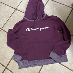 Woman’s Champion Hoodie Sweatshirt Size Medium Preowned 