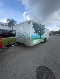 20ft enclosed trailer