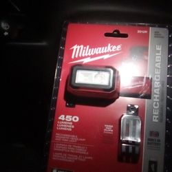 Milwaukee Magnetic Headlamp & Task light 