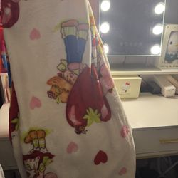 Strawberry shortcake Valentines throw Blanket 🍓