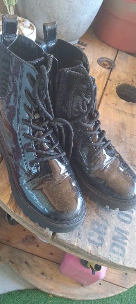 Girl Glitter Boots