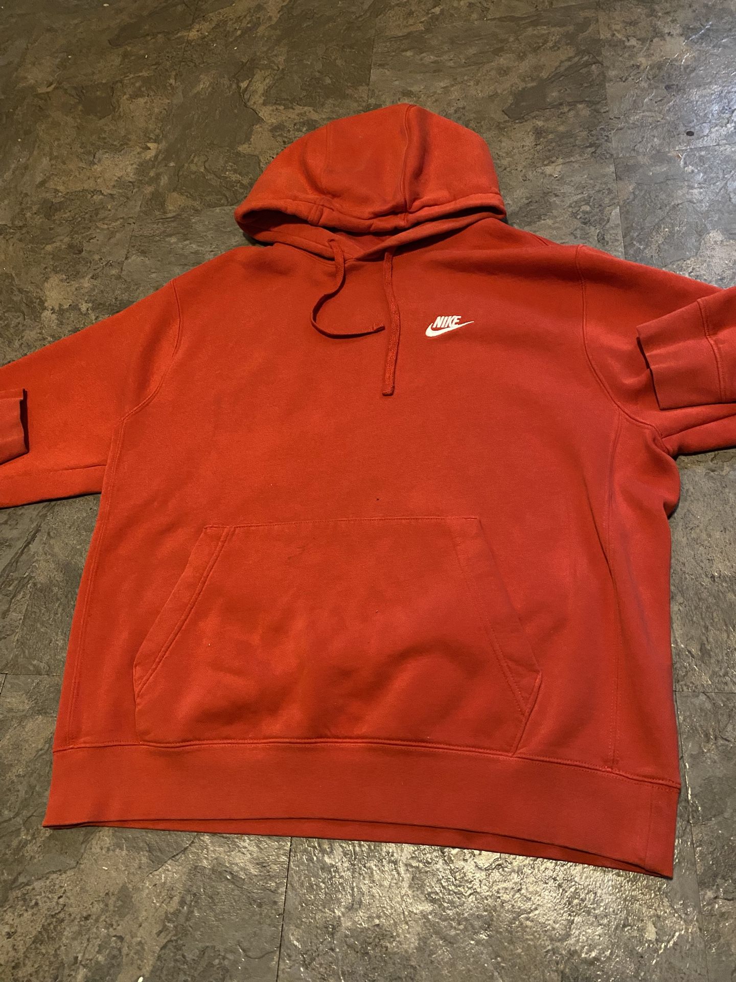 Red Nike Hoodie