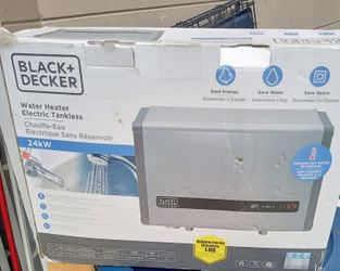 Black & Decker Water Heater Electric Tankless 24 KW