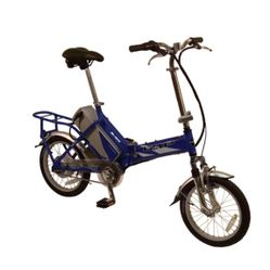 EZ GO IZIP  Electric/Peddle Folding Bike In Mint Condition 