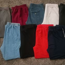 Women's Plus Size Pants XL 