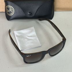 Ray Ban RB4165 Justin Sunglasses Tortoise w/ Gradient Brown - Case Included 