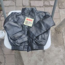 Brand New Italiano  Leather Exclusive Jacket Wear By Signo International