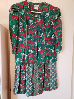 Vintage Christmas Dress