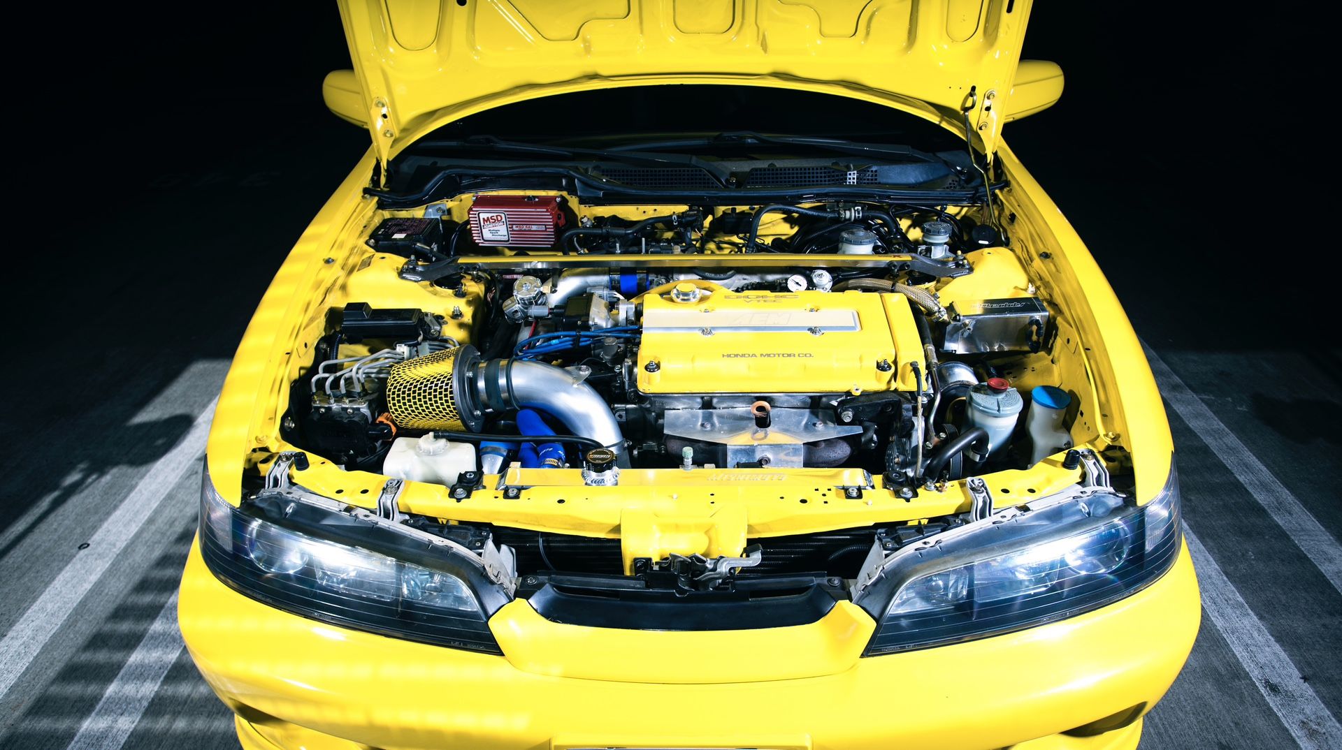 Greddy GSR turbo kit with extras