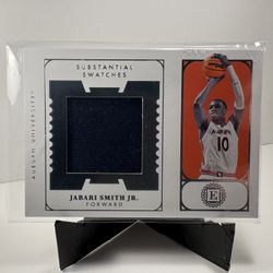 Jabari Smith Jr Substantial Swatches Jersey Relic – Chronicles Draft Picks