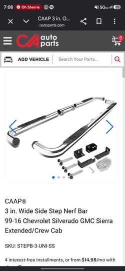 Chevy Silverado Side Steps