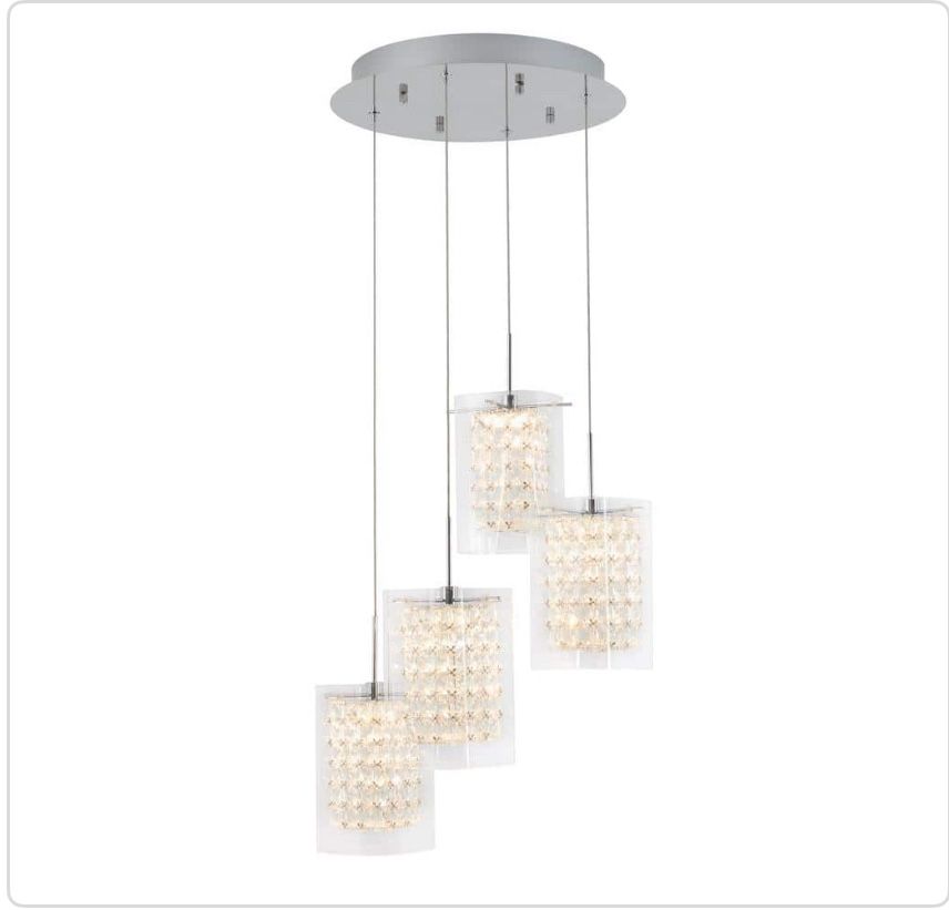 LED Crystal Pendant Light