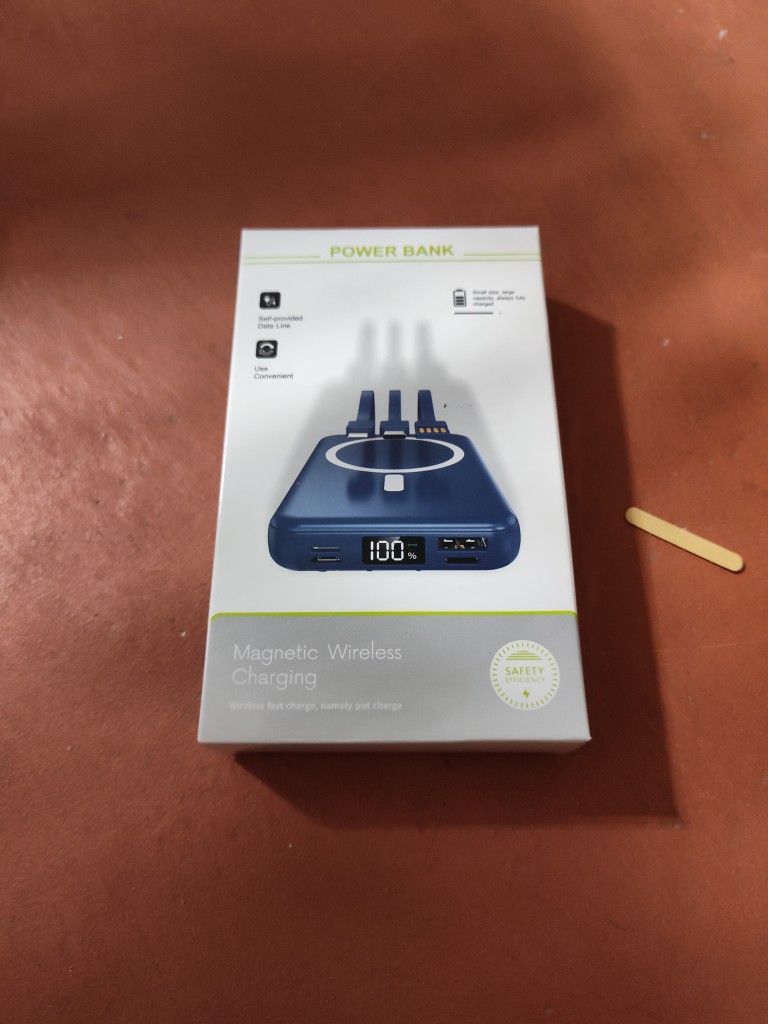 Power Bank Magnetic Wireless Charging