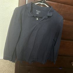 Uniform Shirts Long Sleeve For Boys (XL-14)