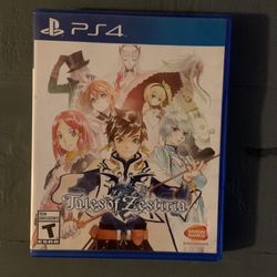 Tales Of Zestiria PS4 Disc 