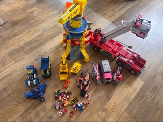Paw patrol toy bundle